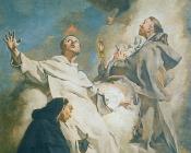 Saints Vincenzo Ferrer, Hyacinth and Louis Bertram - 乔瓦尼·巴蒂斯塔·皮亚泽塔